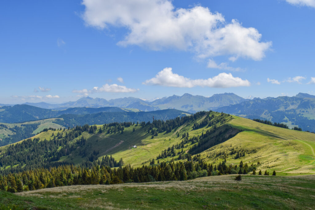 Vue sur les Préalpes